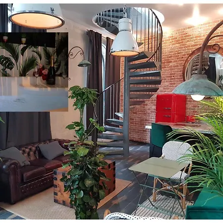 Loft Zen - Jacuzzi - Centre Historique 公寓 鲁昂