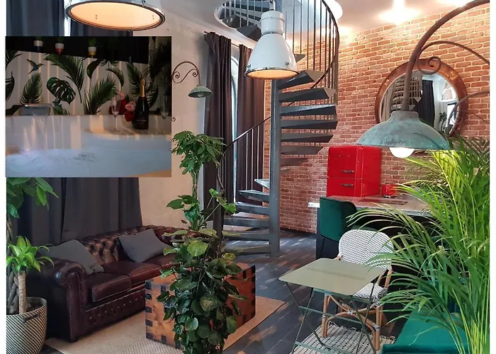 Loft Zen - Jacuzzi - Centre Historique Apartamento Ruan